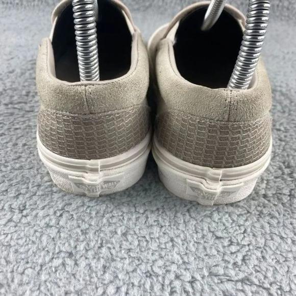 VANS SNEAKERS Classic Slip-On Suede Taupe‎ Embossed - Picture 5 of 12